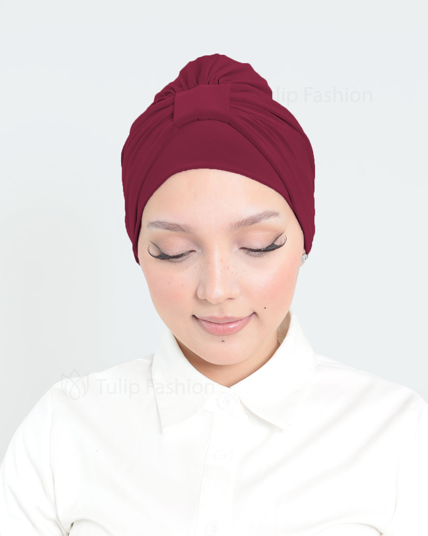 Turban - Lavender - Maroon