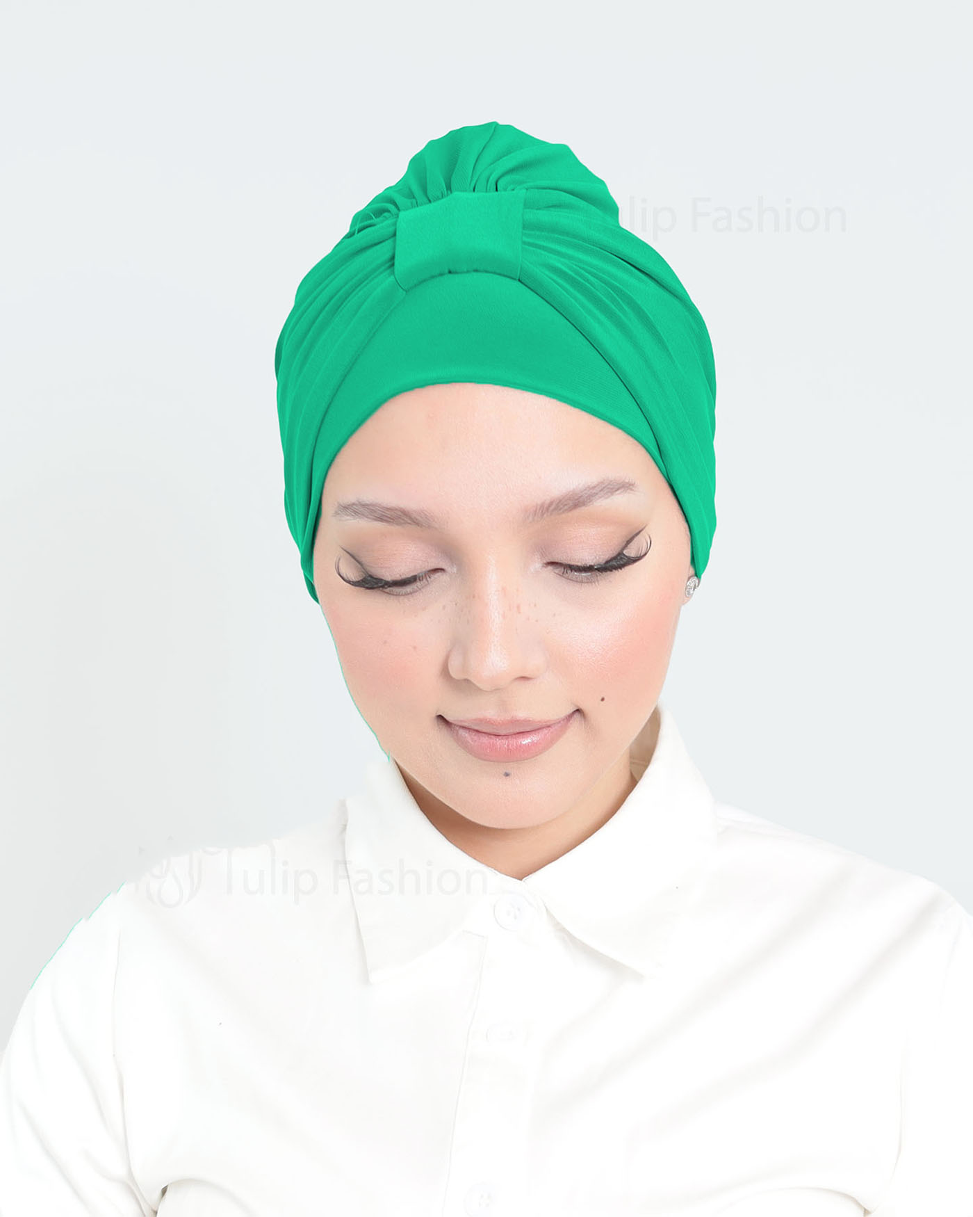 Turban - Lavender - Kiwi Green