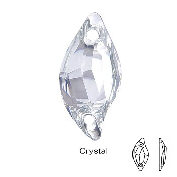 LEAF -  Crystal, 9x20 mm