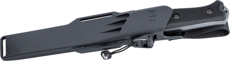 Knife Fällkniven A1xb-CoS, 16 cm BLACK / zytel sheath with lock - 4