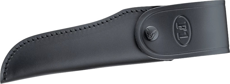 Läderslida Fällkniven F1el, stängd/lock/höger
