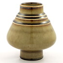 Olle Alberius (Bamboo 1960s) Spearhead Vase with Relief Decor 16 cm