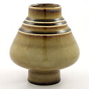 Olle Alberius (Bamboo 1960s) Spearhead Vase with Relief Decor 16 cm