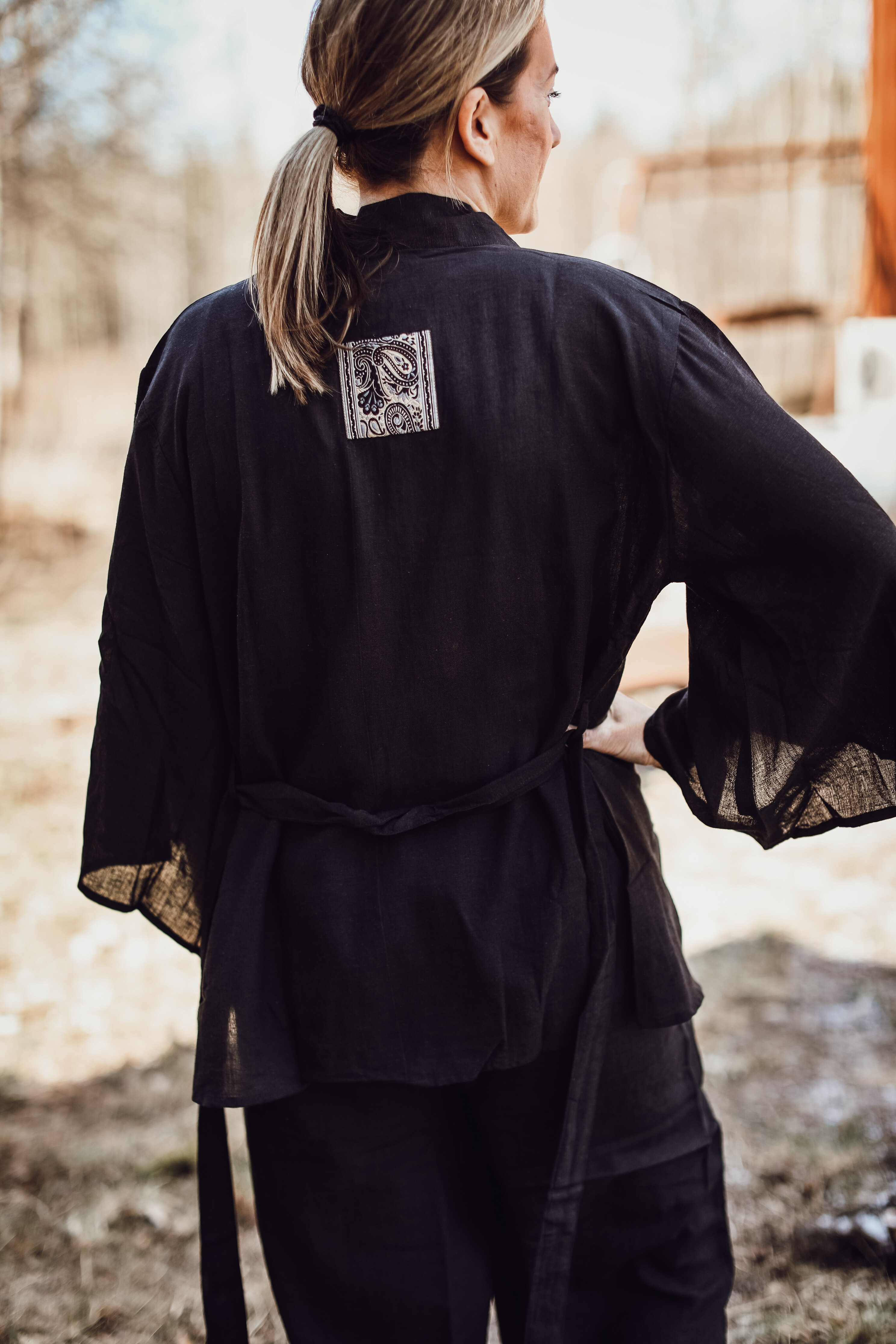 Kimono FAY Svart - 3