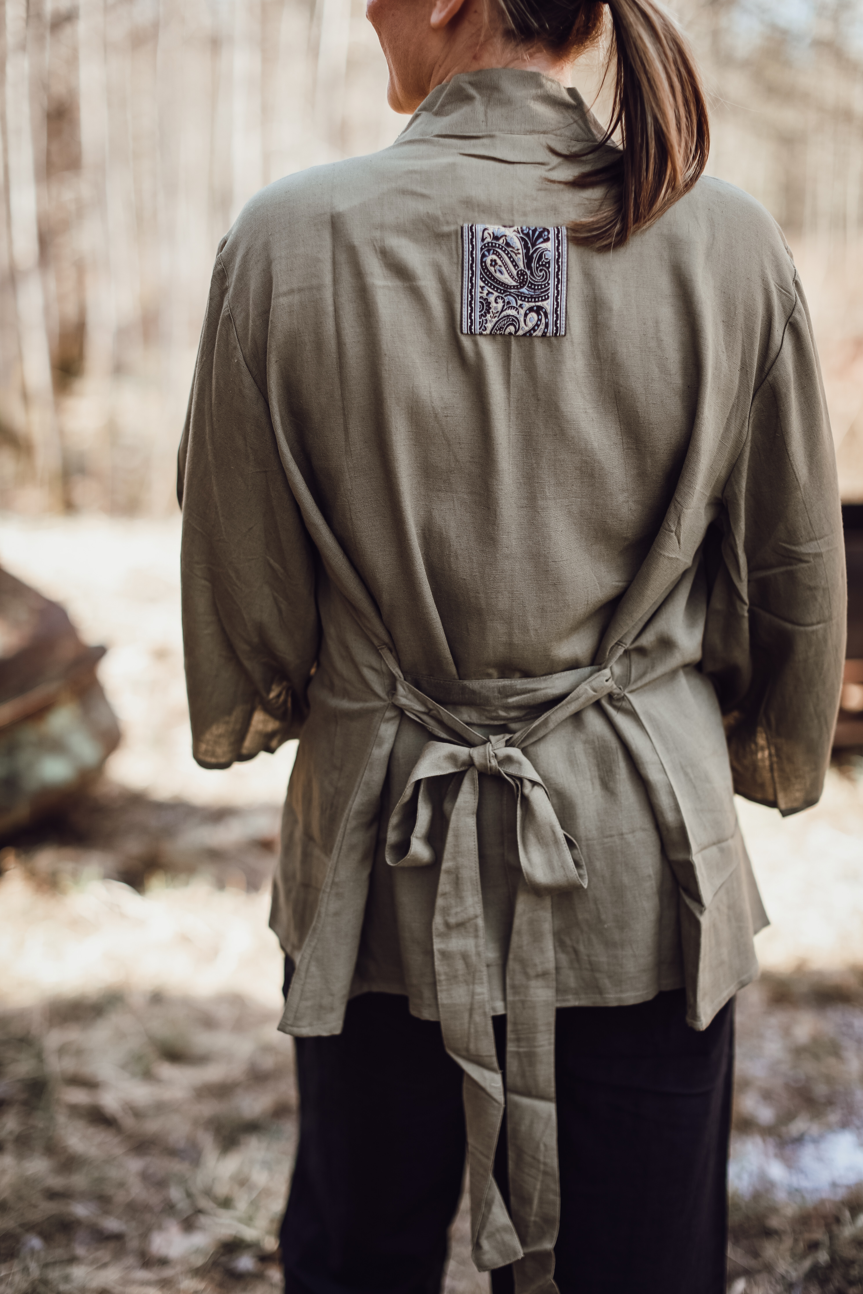 Kimono FAY Olive