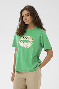 Cilie Gith tshirt holly green