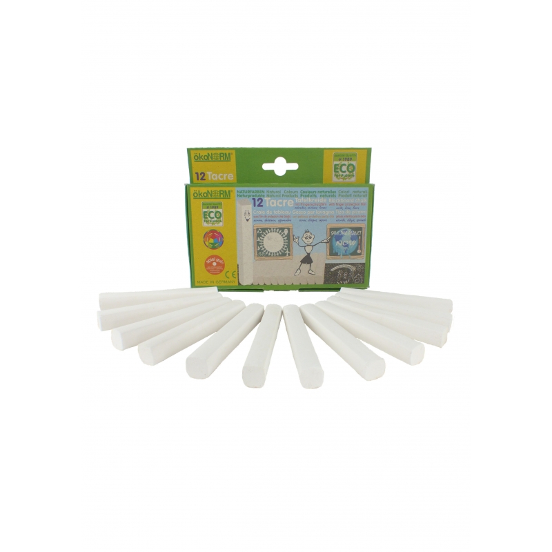 Tavelkritor vita 12-pack - 3