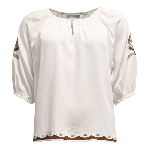 Costamani - Blizzy Blouse Embo