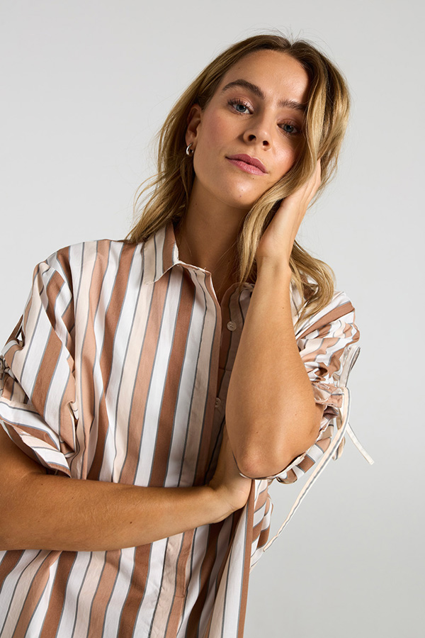 Costamani - Towel Stripe Shirt Combo Stripe - 2