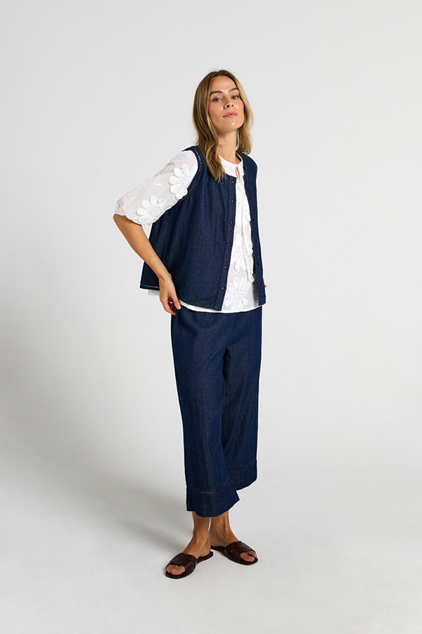 Costamani - Dede Denim Culotte Pants Denim - 9
