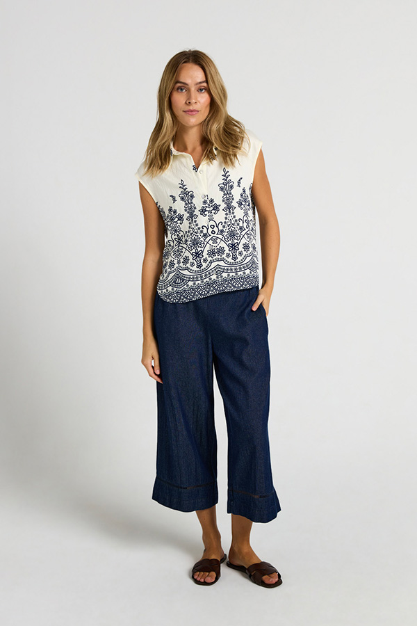 Costamani - Dede Denim Culotte Pants Denim - 2