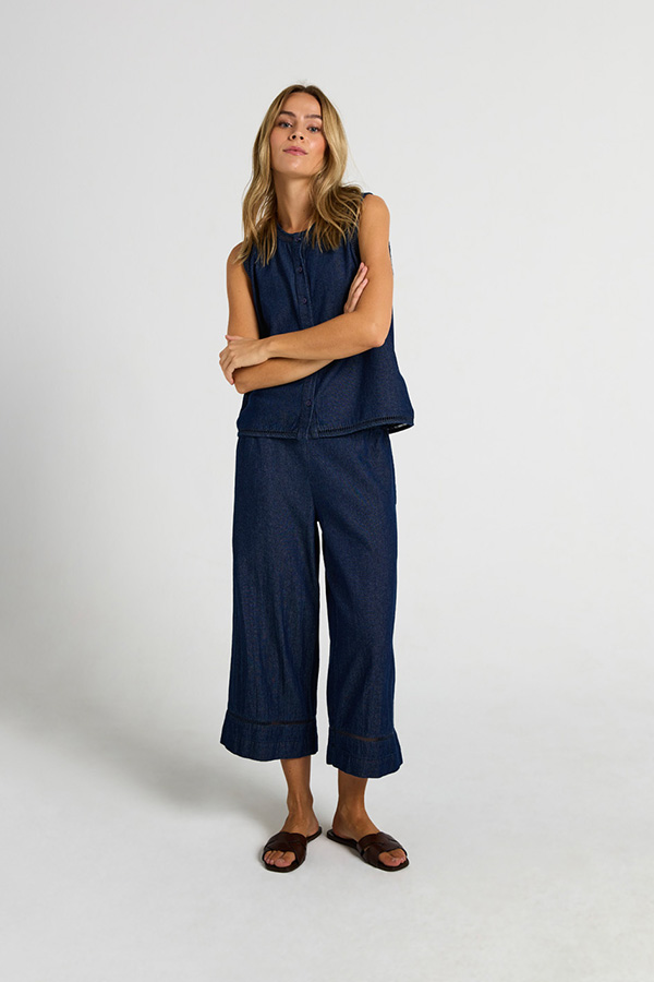Costamani - Dede Denim Culotte Pants Denim - 4