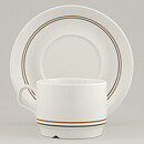 ジャッキー・リンド ジャッキー・リンド  Siestaシリーズ  茶/黒色の模様のコーヒーカップ  10cm  1970年代 〈サンプル画像〉