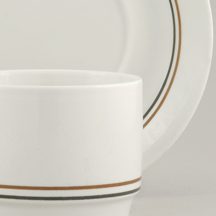 ジャッキー・リンド ジャッキー・リンド  Sierraシリーズ  茶/黒色の模様のコーヒーカップ  10cm  1970年代 〈サンプル画像〉