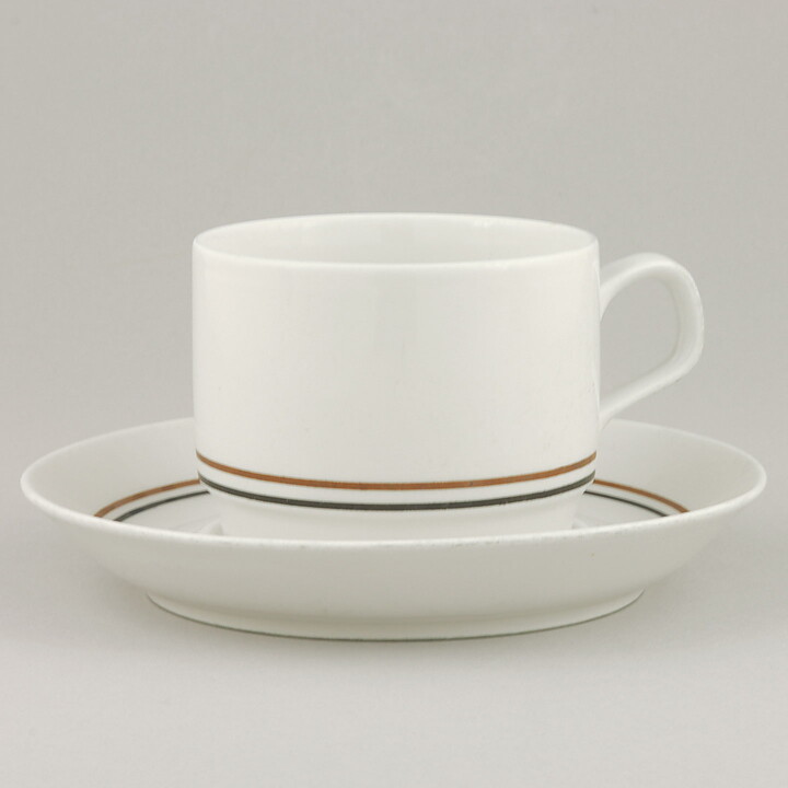 ジャッキー・リンド ジャッキー・リンド  Sierraシリーズ  茶/黒色の模様のコーヒーカップ  10cm  1970年代 〈サンプル画像〉