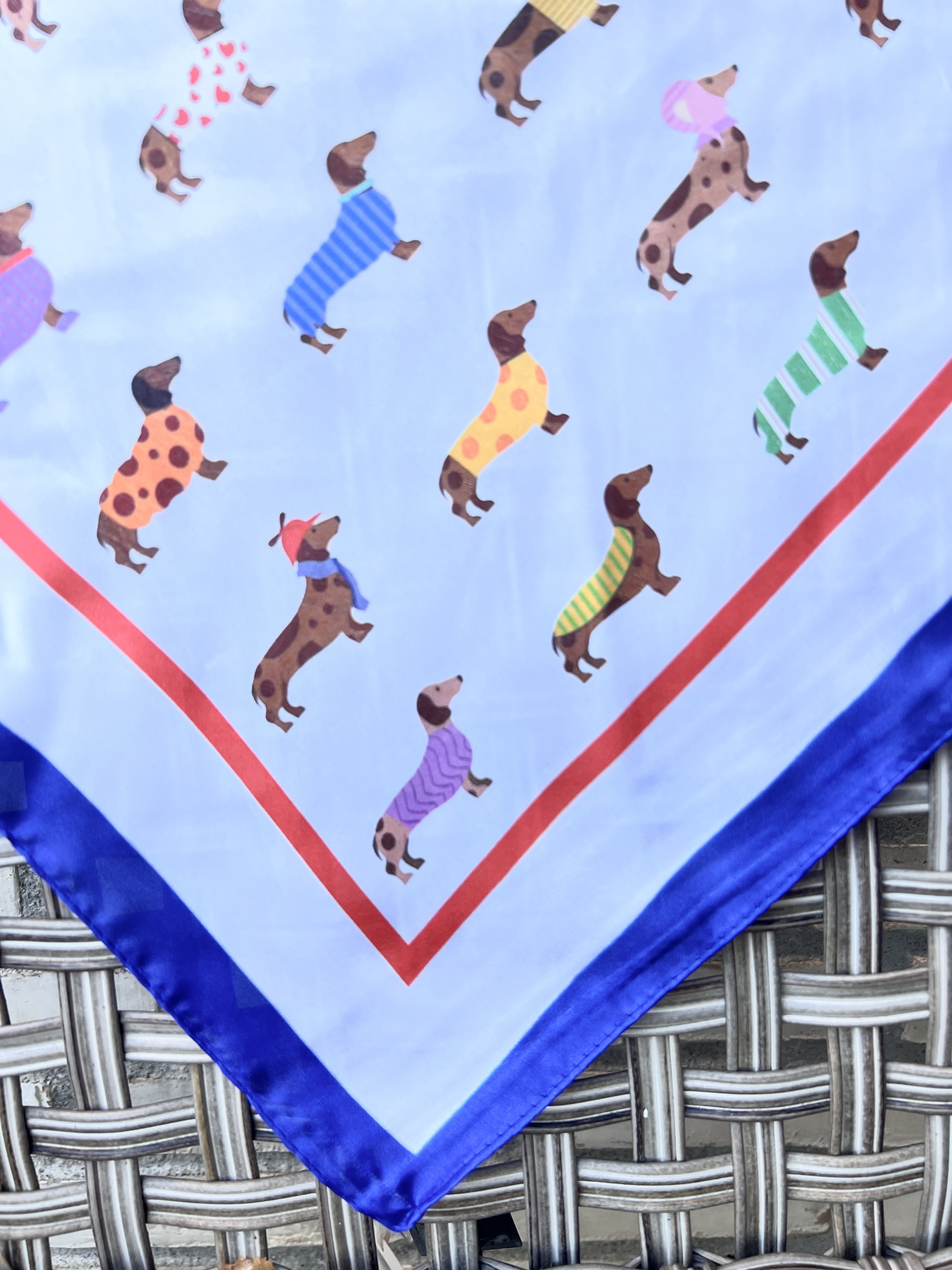 Soulful Scarf Tax Blå - 2