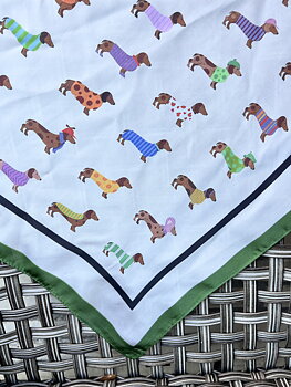 Soulful Scarf Tax Grön