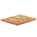 Aimo Nietosvuori (1970s) Rectangular Wall Plaque with Landscape Motif 30 cm #809