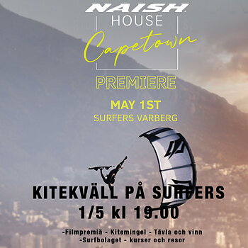 Kitekväll med filmpremiär 1/5 kl 19.00