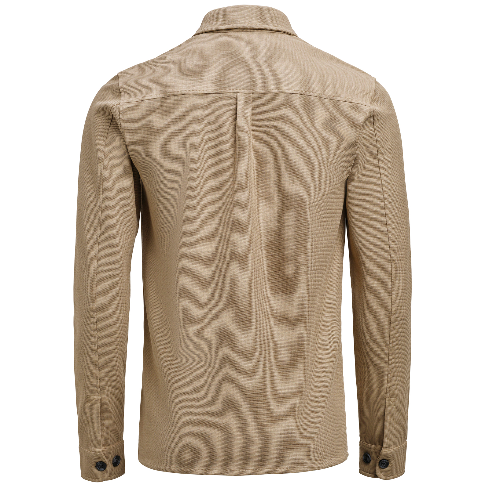 Overshirt med knappar,  khaki unisex - 2