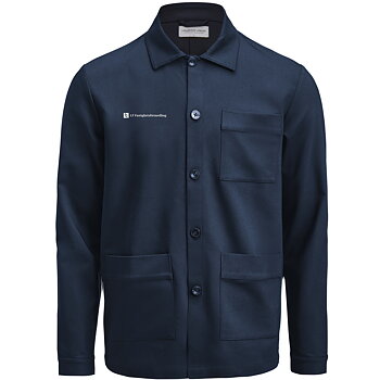 Overshirt med knappar, unisex