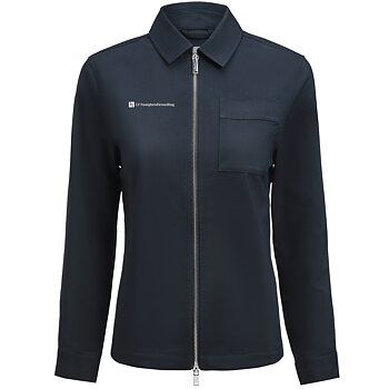 Overshirt med hel dragkedja, dam