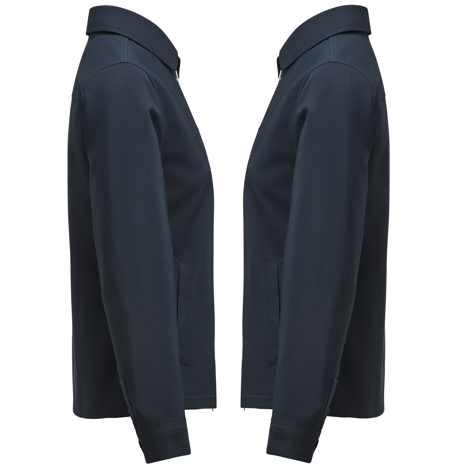 Overshirt med hel dragkedja, dam - 3