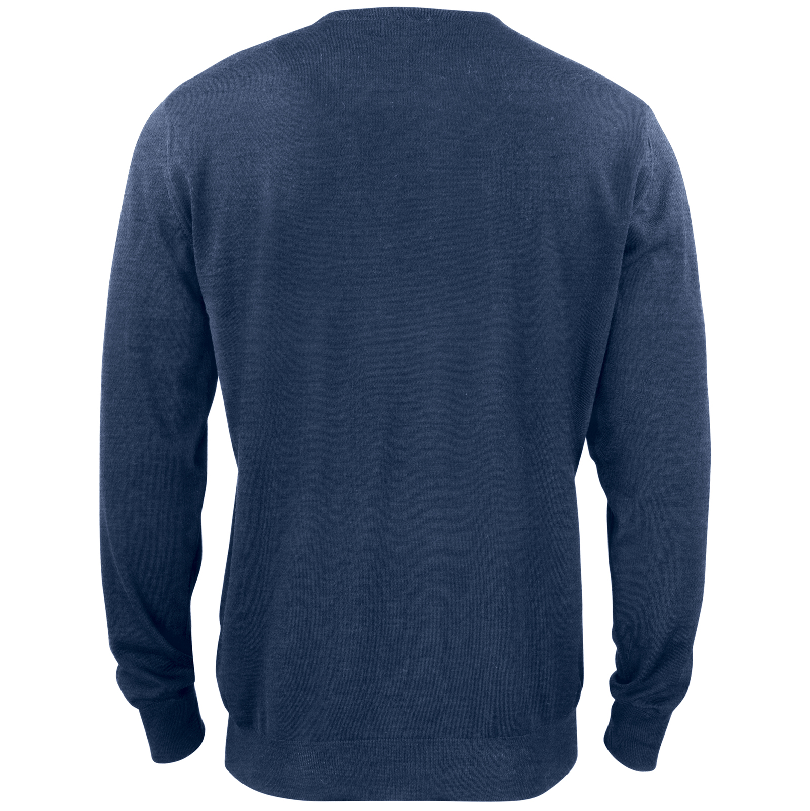Tröja stickad merinoblandning crewneck, herr - 2