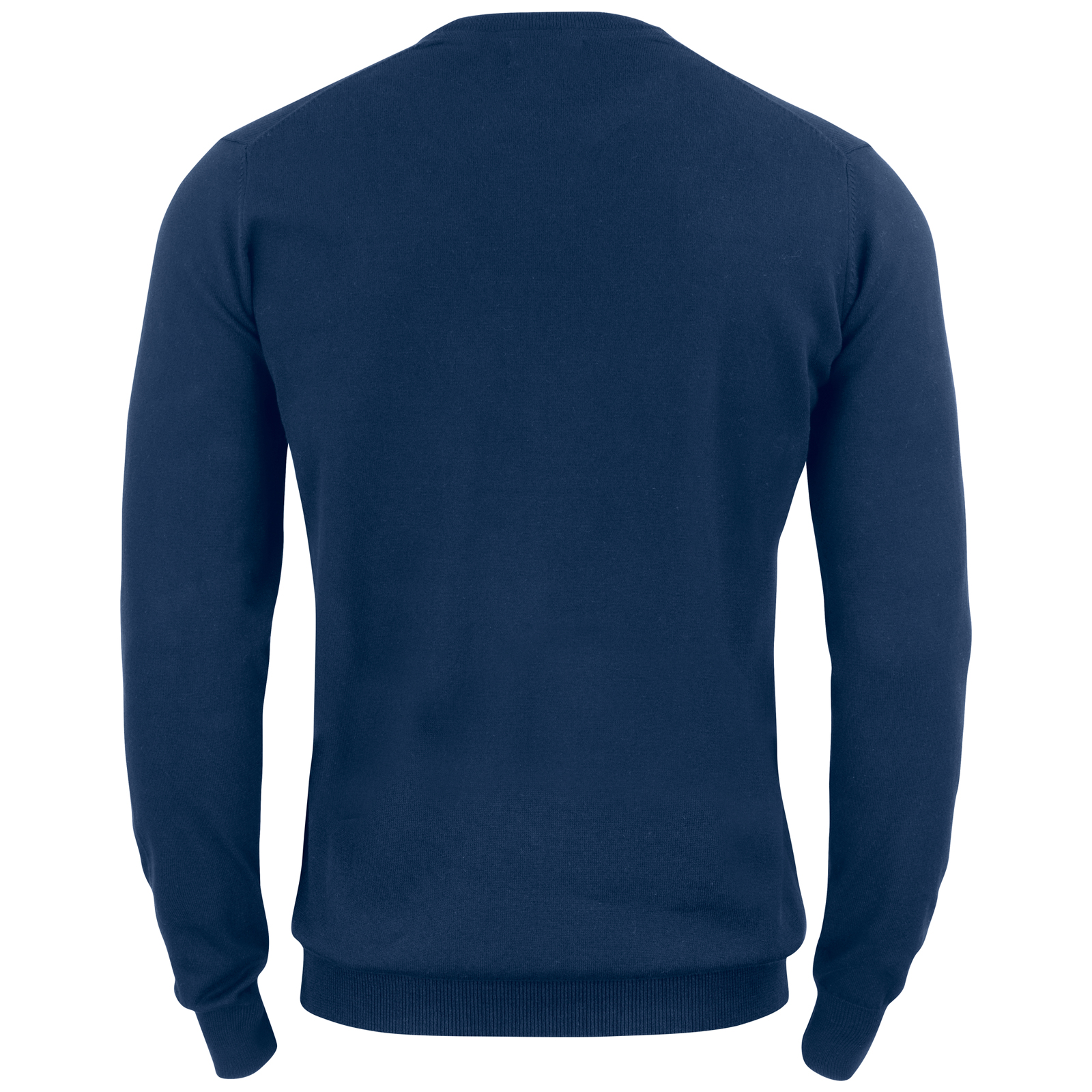 Tröja stickad bomull crewneck, herr - 2