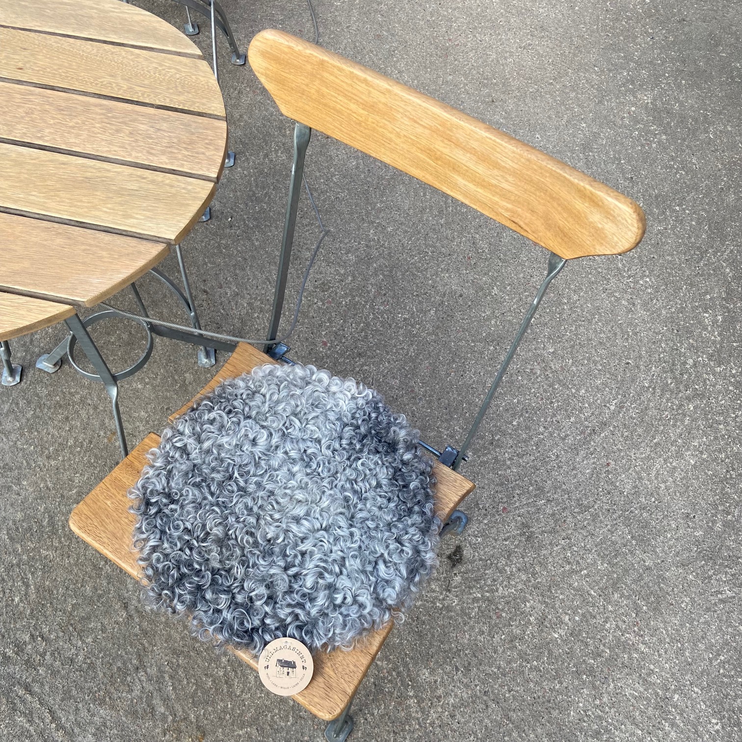 Stolsdyna i äkta Gotlands fårskinn - 10