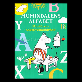 MUMINDALENS ALFABET - Min första Bokstavsmålarbok MOOMIN - L60