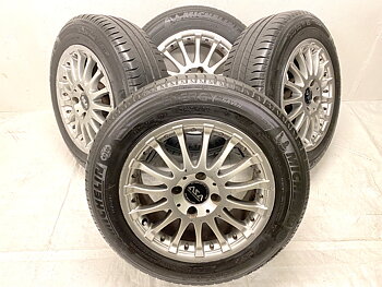 Kompletta Sommarhjul | 15" ASA Peugeot / Citroen 4x108 7x15 ET25 65.1 +  196/65 R15 91V Michelin Energy Saver + | V06-2015 | 4.5|4.5|4|4 mm