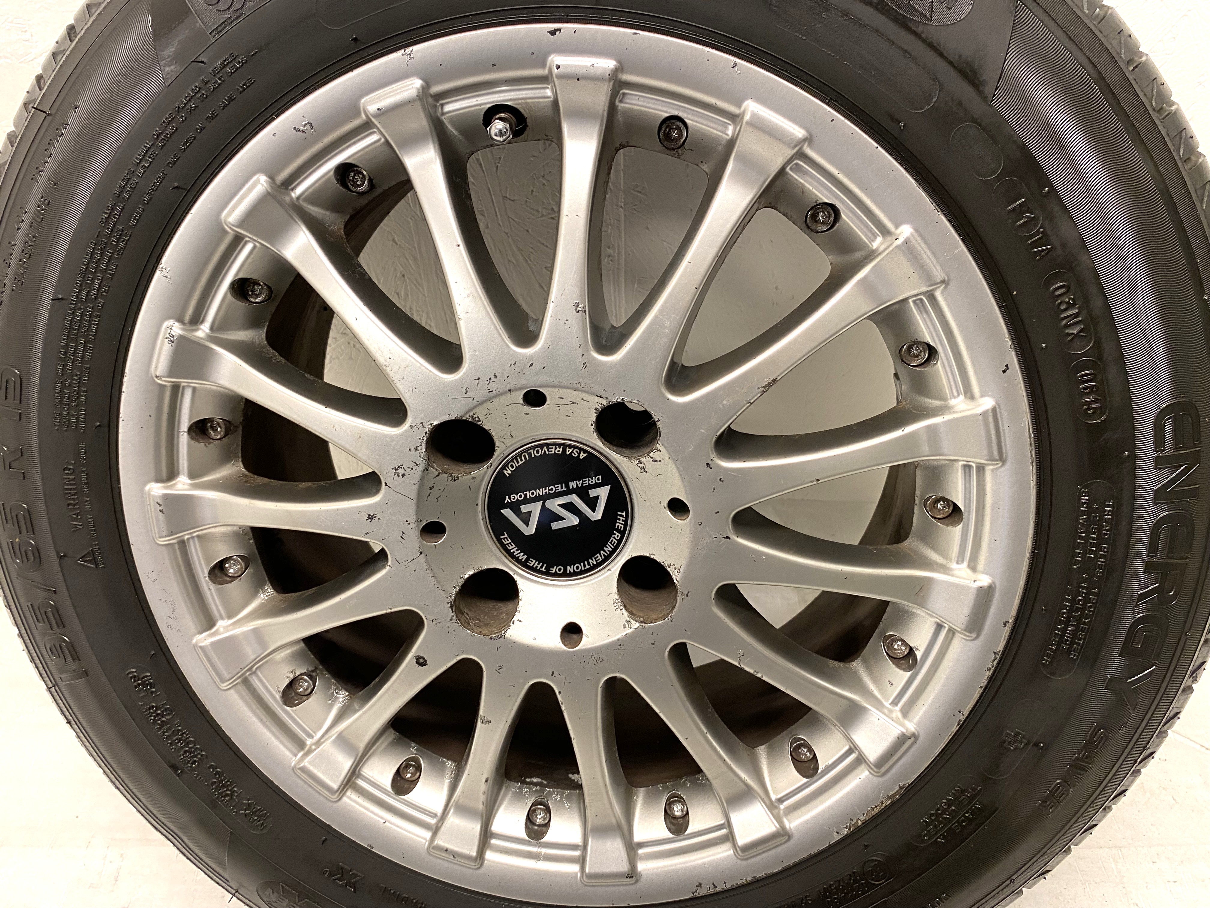 Kompletta Sommarhjul | 15" ASA Peugeot / Citroen 4x108 7x15 ET25 65.1 +  196/65 R15 91V Michelin Energy Saver + | V06-2015 | 4.5|4.5|4|4 mm - 8