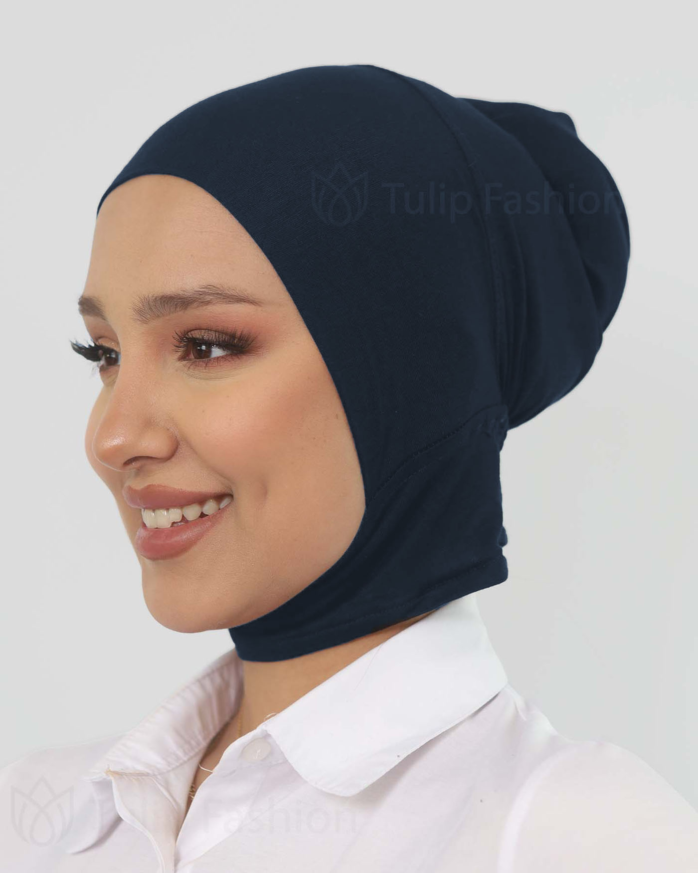 Cap - Jersey Neck Cover - Midnight Blue