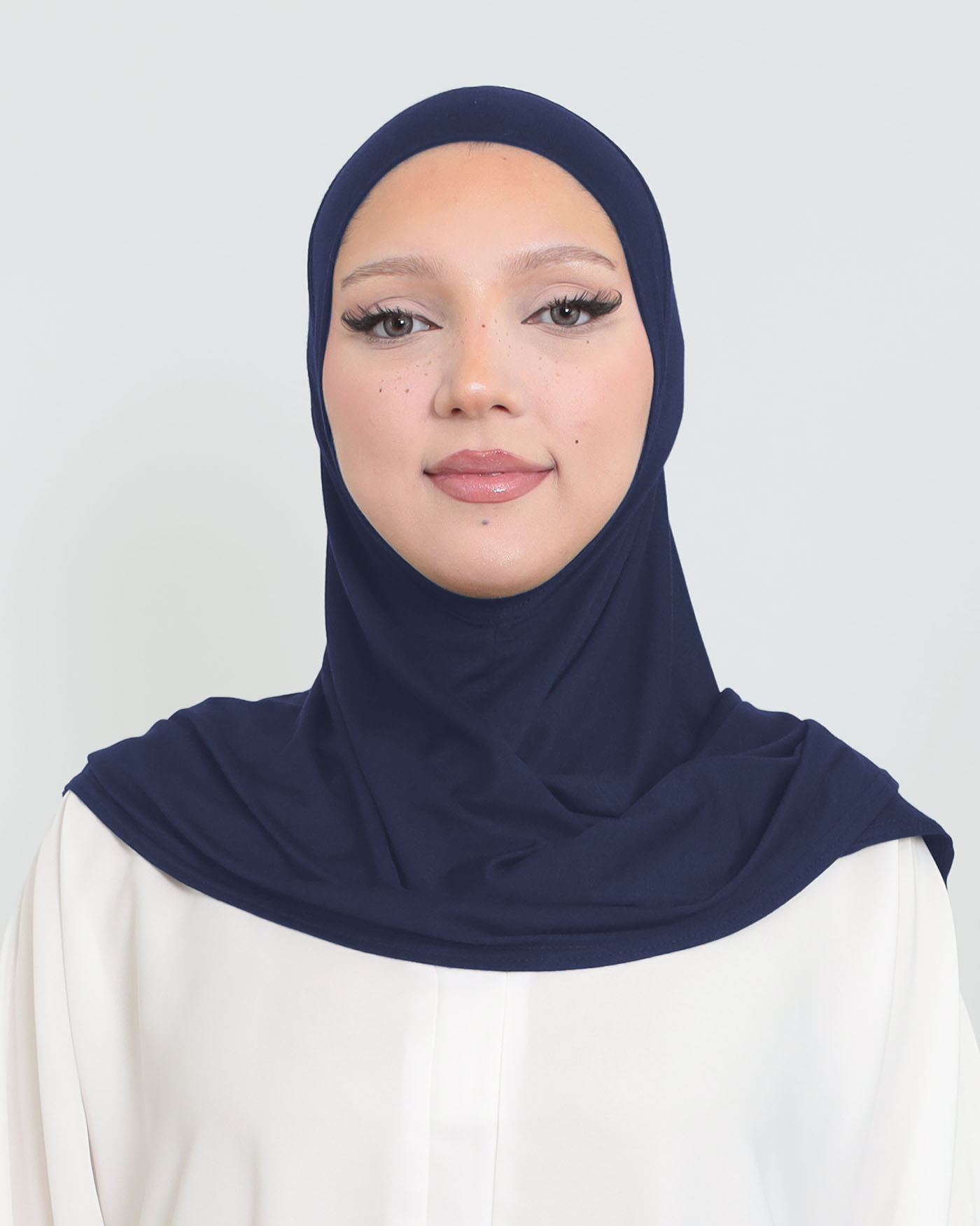 Hijab - Instant Square Jersey - Midnight Blue - 4