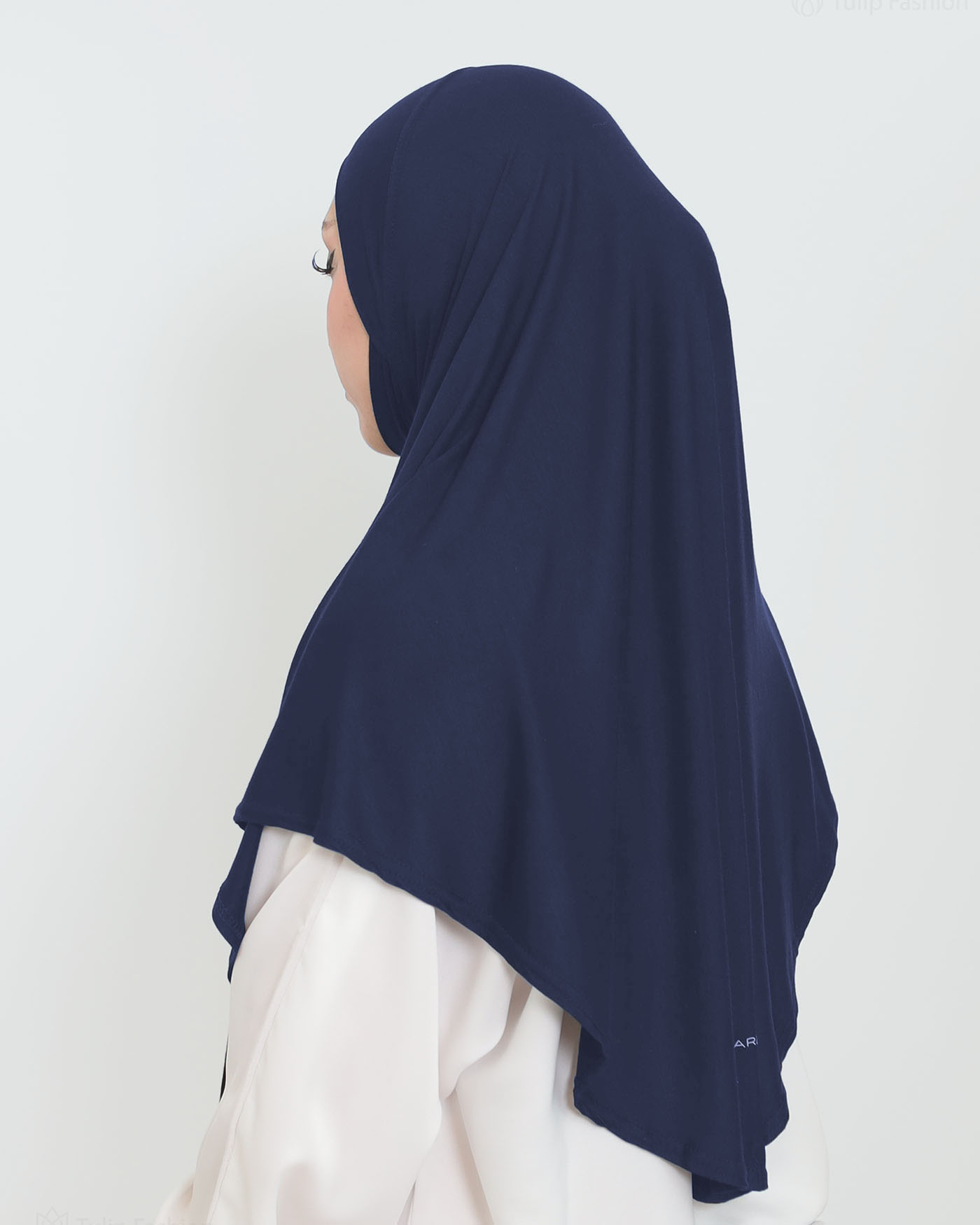 Hijab - Instant Square Jersey - Midnight Blue - 2