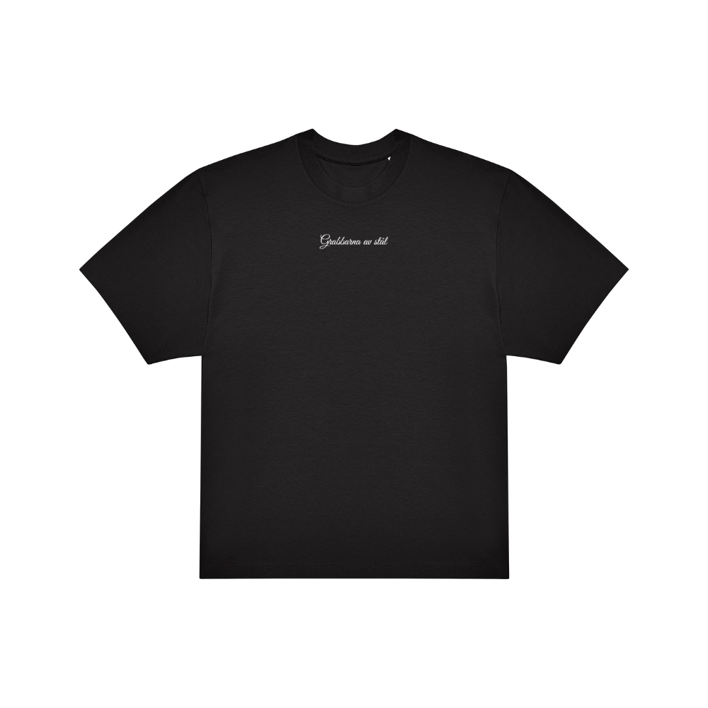 Grabbarna av stål, Oversized T-shirt, Svart