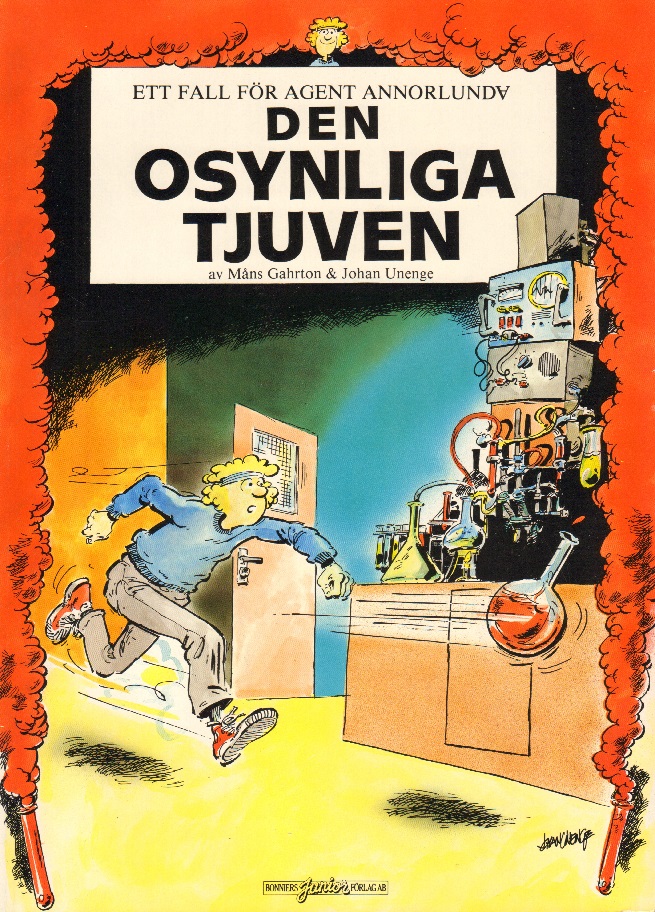 Ett fall för Agent Annorlunda 3, Den osynliga tjuven