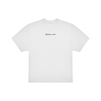 Grabbarna av stål, Oversized T-shirt, Vit