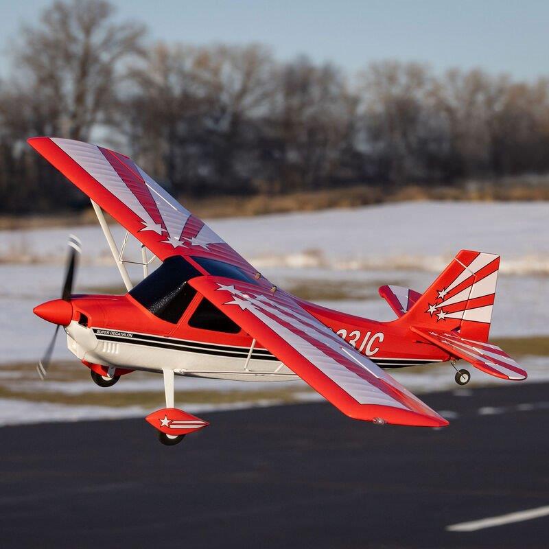 E-flite Super Decathlon 1.2m BNF Basic with AS3X+ and SAFE Select - 5