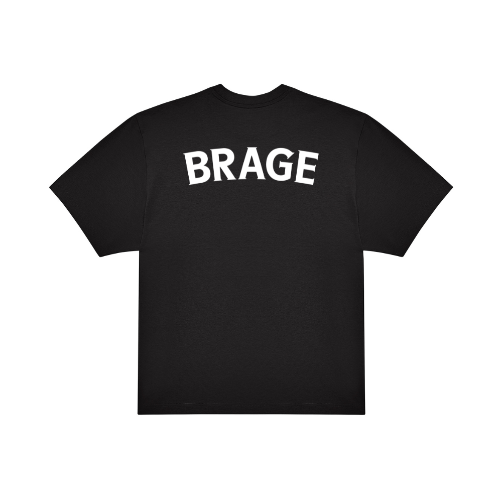 BRAGE, Oversized T-shirt, Svart - 2