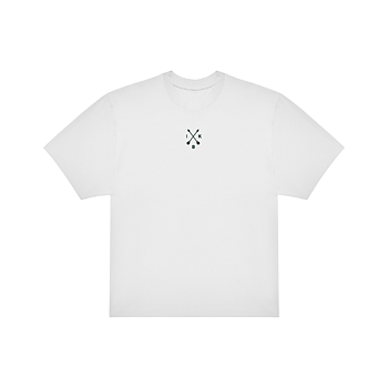 BRAGE, Oversized T-shirt, Vit