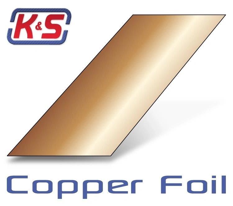 K&S Kopparfolie 760x305x0.08mm (1)