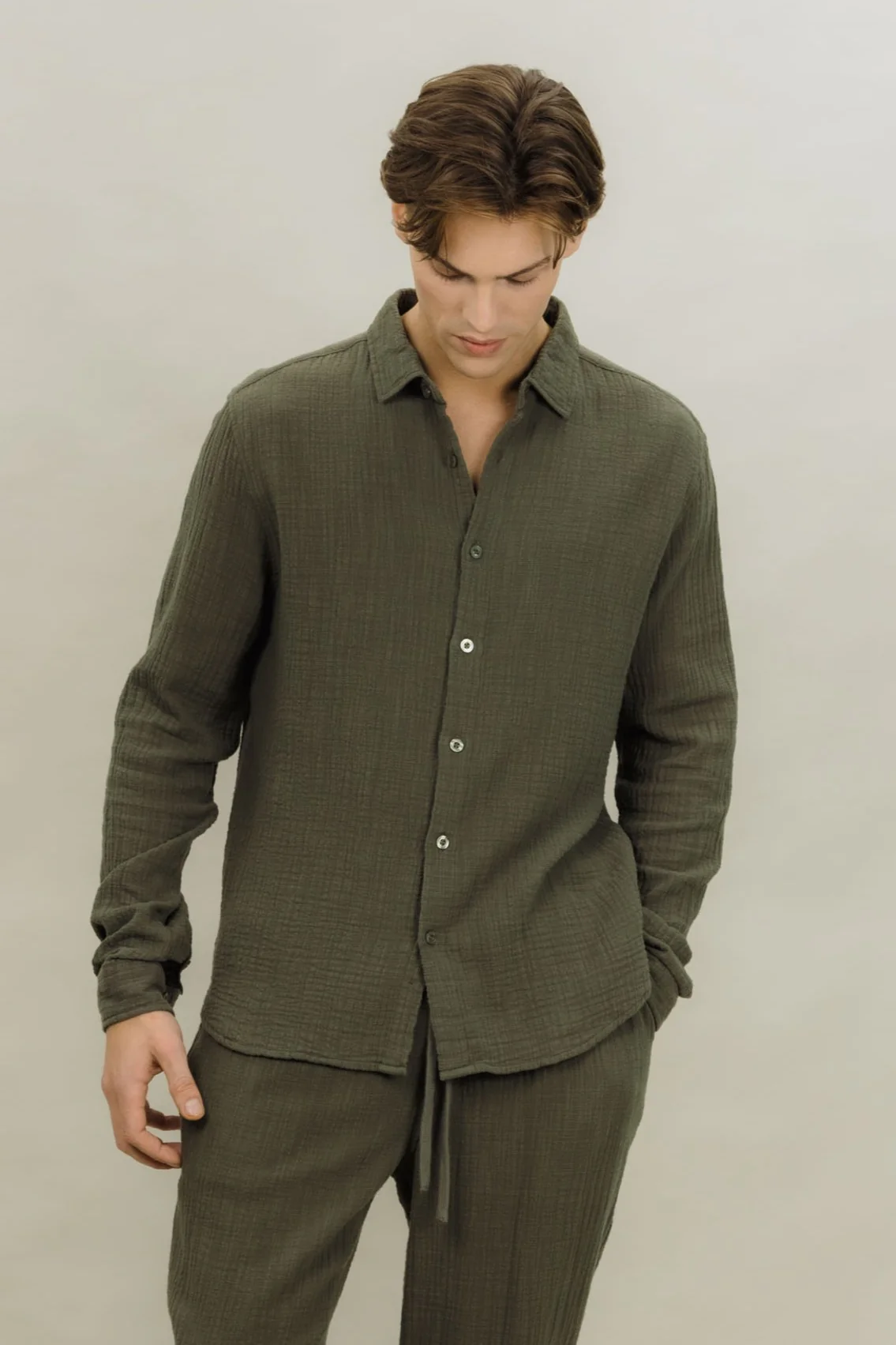 Urban Pioneers - Krystian Shirt - Olive