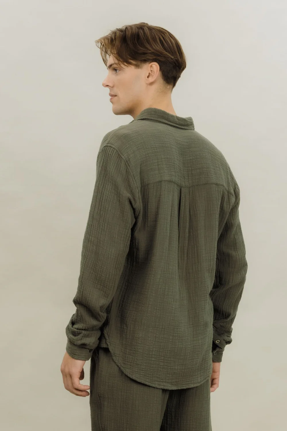 Urban Pioneers - Krystian Shirt - Olive - 2