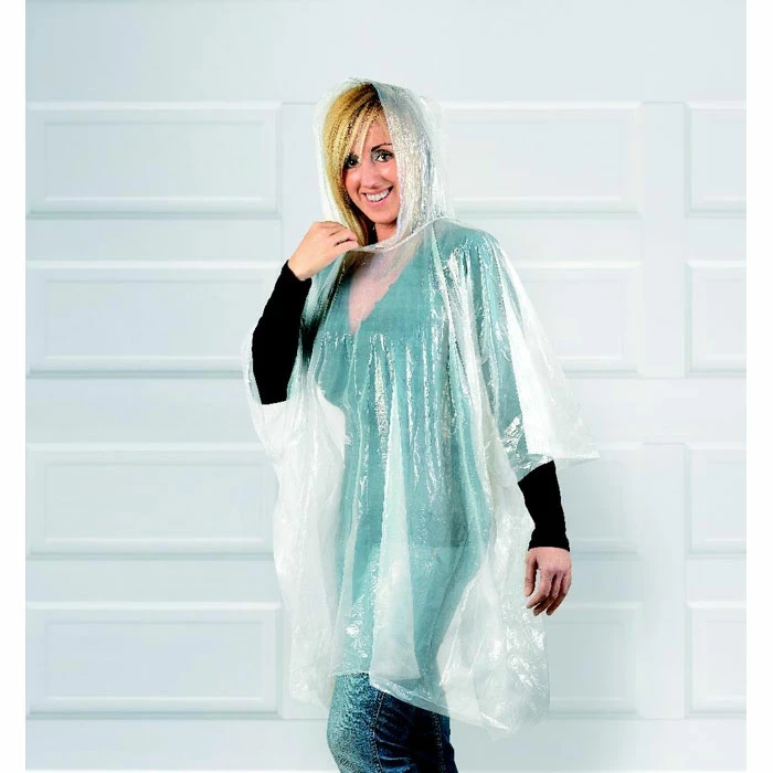 Regnponcho i rund behållare - 2