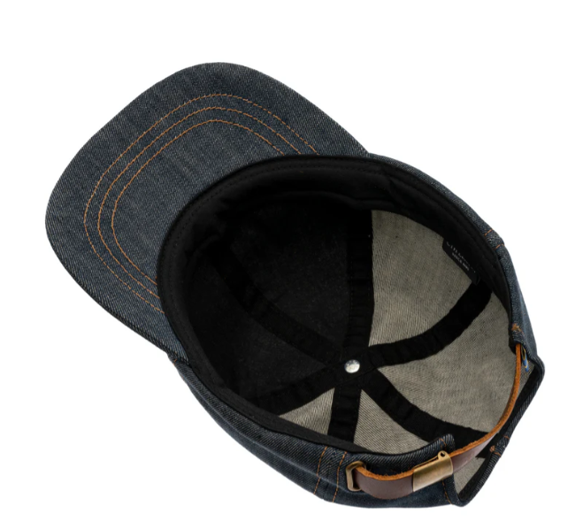Ball Cap Organic Denim Indigo - CTH Ericson - 3