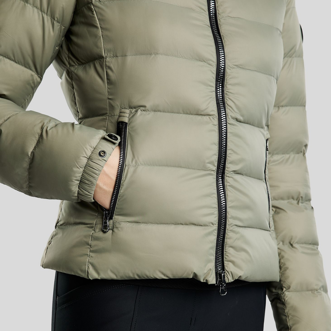MONTAR MOATHENA REFINED SHORT JACKET - DUSTY GREEN - 9