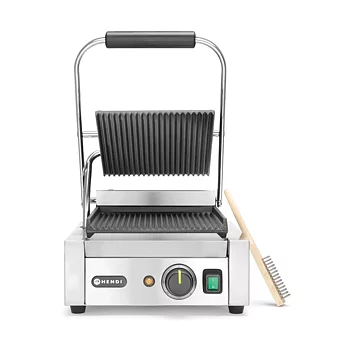 Klämgrill enkel 220x230 mm räfflad/räfflad