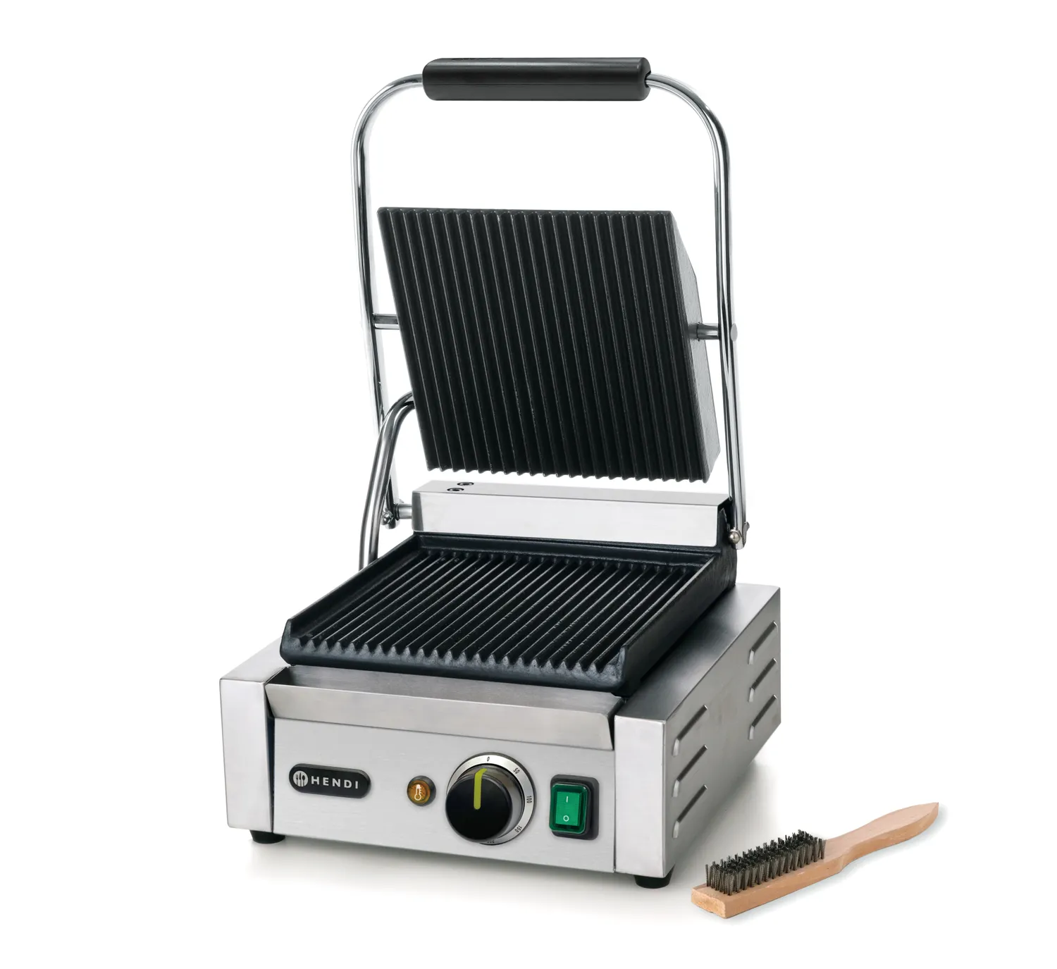 Clamp grill single 220x230 mm ribbed/ribbed - 3